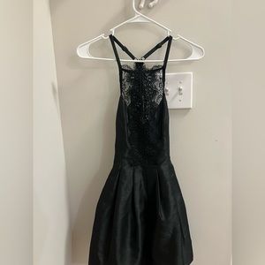Free People Black Romper